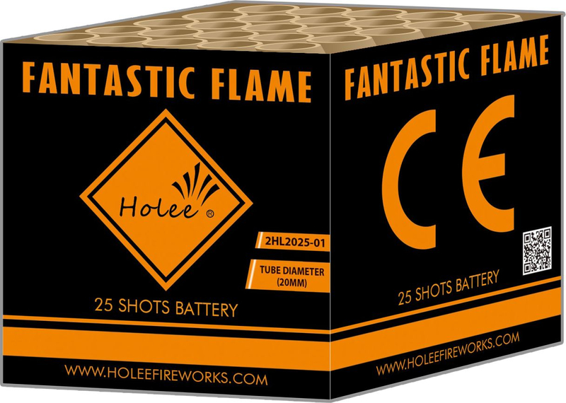 Holee Fireworks F2 cakes 25 shots 2HL2025-01 Fireworks